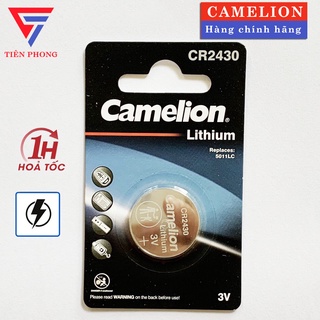 Pin CR2430 3V Camelion giá rẻ chính hãng, pin remote xe máy, ô tô