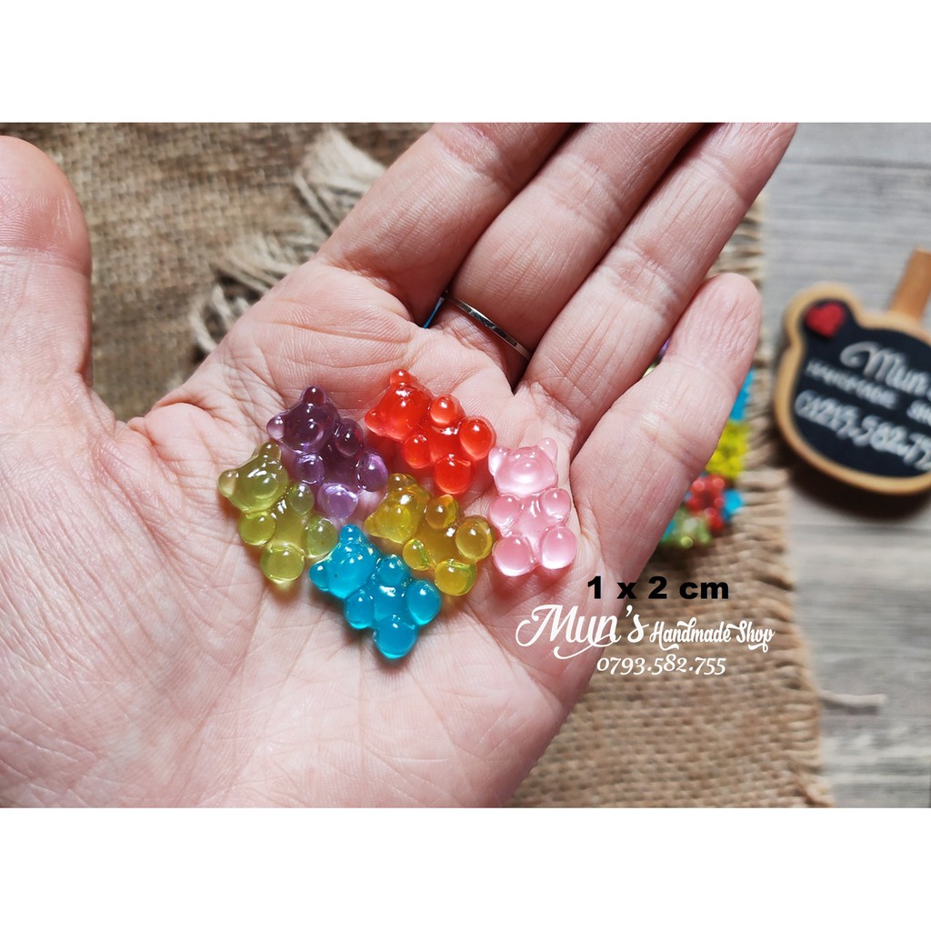 Charm kẹo dẻo gấu Gummy Bear nhỏ xinh 🐹