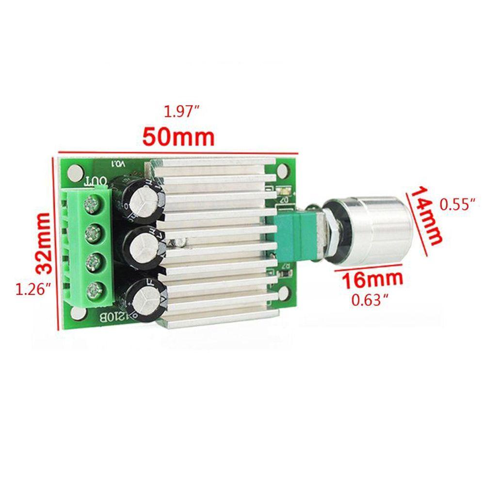 PISTA Bộ Điều Khiển Tốc Độ Động Cơ DC 12V 24V 10A