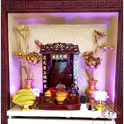 Hoa sen vàng hoa thờ cúng trang trí phật