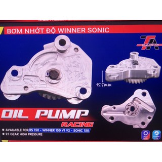 Bơm nhớt độ tar cho winner và exciter 150