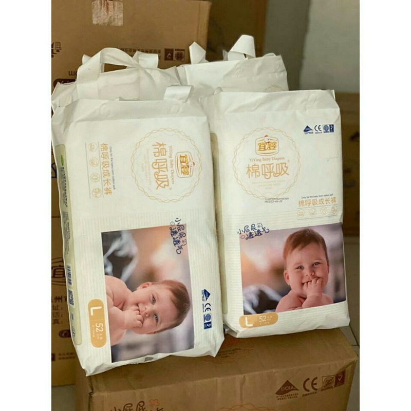 Bỉm quần Yiying hơi thở bông L52-XL44