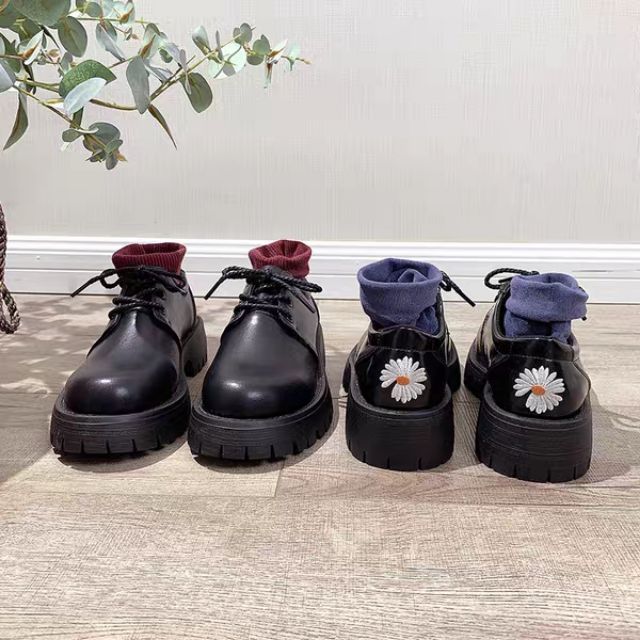 [ORDER] Giày oxford ulzzang hoa cúc thiếu cánh | BigBuy360 - bigbuy360.vn