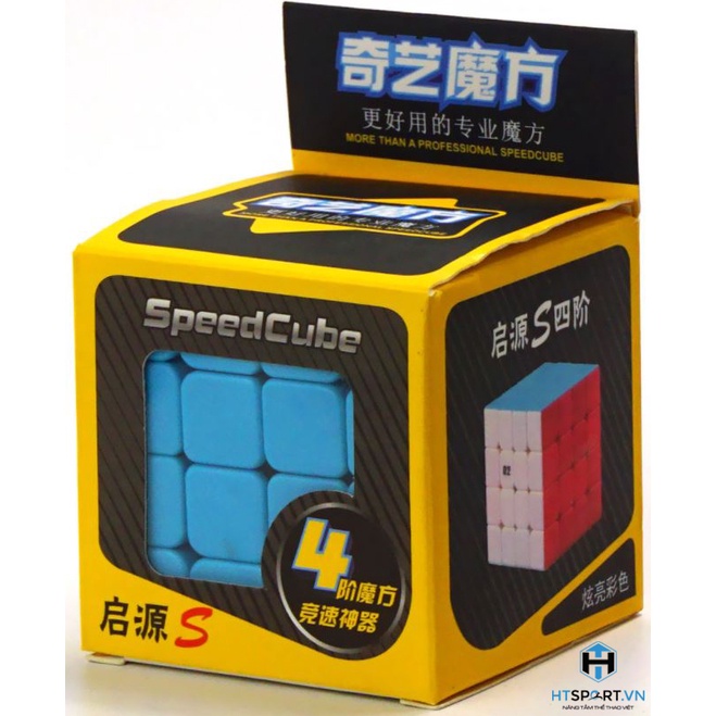 RuBik 4x4, Khối Rubic 4 Tầng MoYu MeiLong MFJS  Không Viền, Phát Triễn Trí Tuệ Cao Cấp