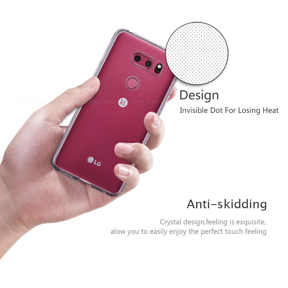 Ốp Điện Thoại tpu Silicon Mềm Siêu Mỏng Trong Suốt Cho lg velvet v60 v50 v35 v30 v30s thinq g8 g8x plus