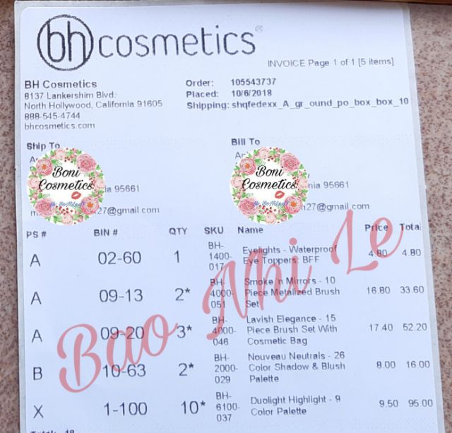 Bộ cọ BH Cosmetics Smoke ‘n Mirror