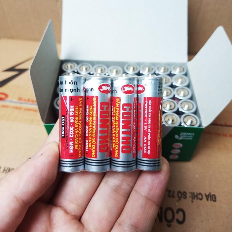 Pin Con Thỏ, Pin tiểu AA & Pin đũa AAA 1.5V, hộp 40 viên lắp đồ chơi, đồng hồ