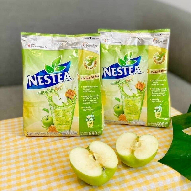 TRÀ MẶT ONG TÁO XANH NESTEA NỘI ĐỊA THAILAND !