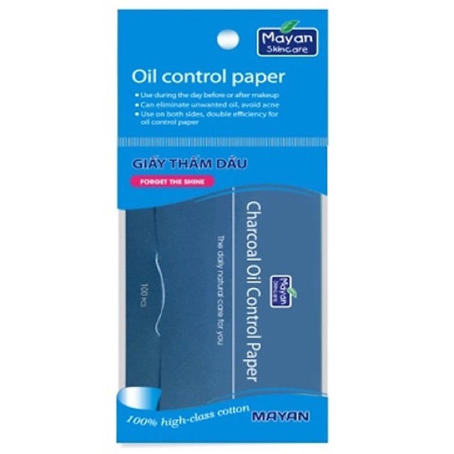 Giấy thấm dầu Mayan Skincare 100 miếng | BigBuy360 - bigbuy360.vn