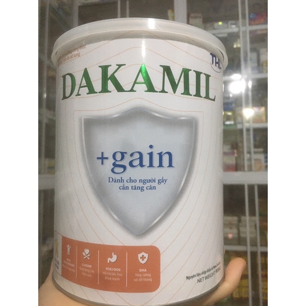 Sữa bột tăng cân Dakamil- 900mg-sữa y tế