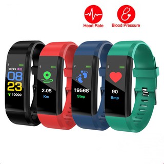 Vòng Đeo Tay Thông Minh Id115Plus Kết Nối Bluetooth Theo Dõi Sức Khỏe