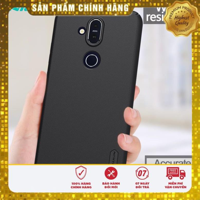 Ốp lưng chồng sốc cho Nokia 8.1 / Nokia X7 Nillkin (Đính kèm miếng dán hoặc giá đỡ) - Hàng chính hãng