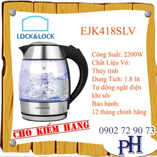 BÌNH ĐUN SIÊU TỐC LOCK & LOCK EJK418SLV