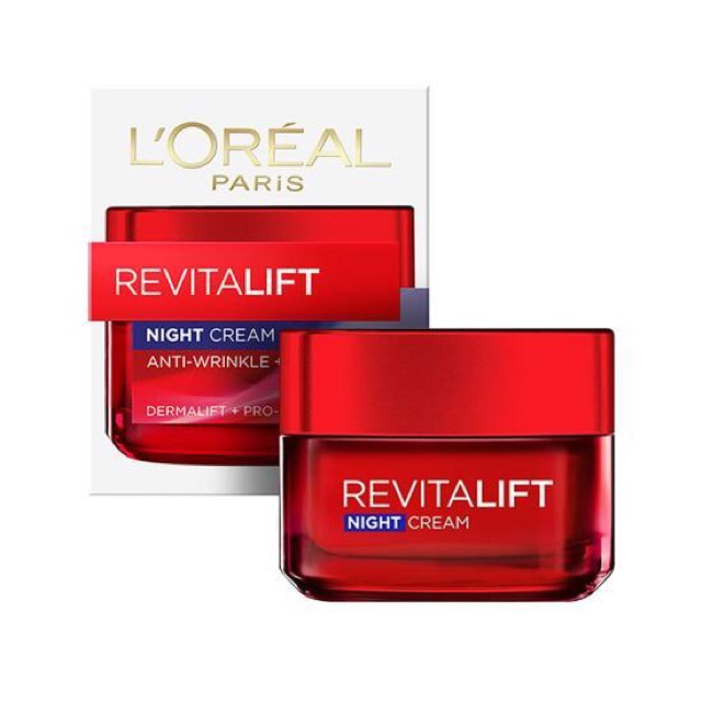 Kem Dưỡng Đêm Săn Chắc Da Và Giảm Nếp Nhăn LOreal Paris Revitalift 50ml