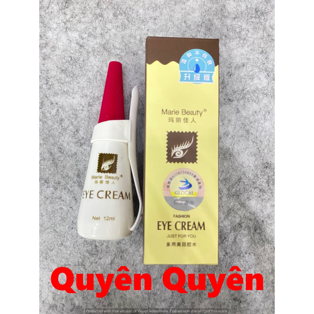 Keo bắt trục đỏ uốn mi _ Quyên Quyên