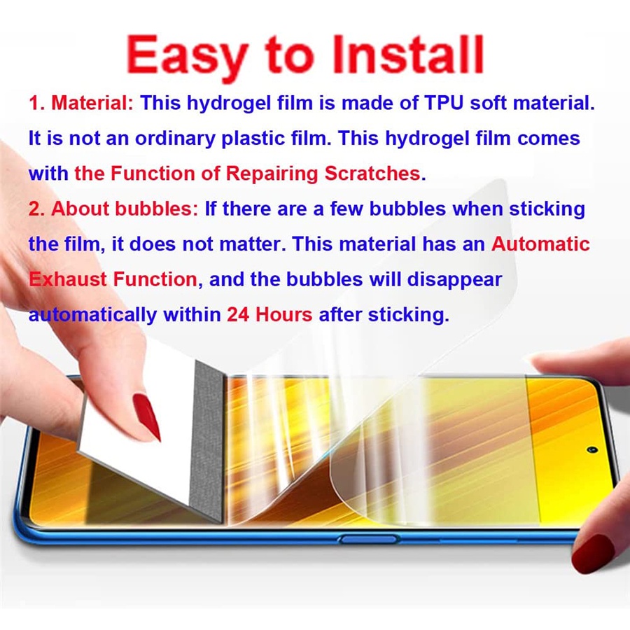 Miếng dán cường lực PPF bảo vệ màn hình cho Xiaomi Redmi Note 11S 11 Pro 5G