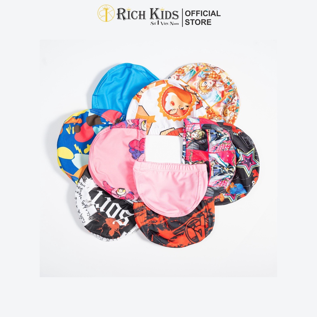 Nón Bơi Richkids ChoTrẻ Em Họa Tiết Sinh Động Tươi Tắn