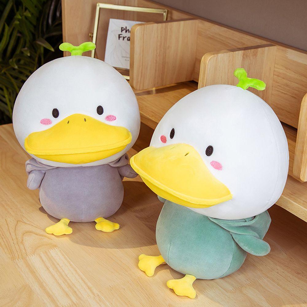 Đồ chơi nhồi bông Hình Vịt / Khủng Long / Ếch Dễ Thương Trang Trí Phòng Bé