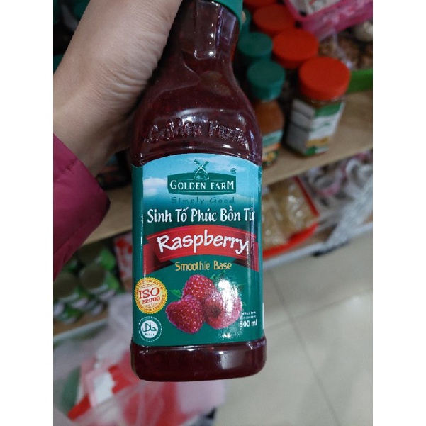 Sinh tố  GoldenFarm 500ml, nguyên chai