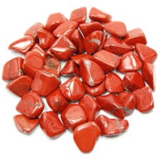 100gr Tumbled Red Jasper Đá Vụn Màu Đỏ Ngoc bich
