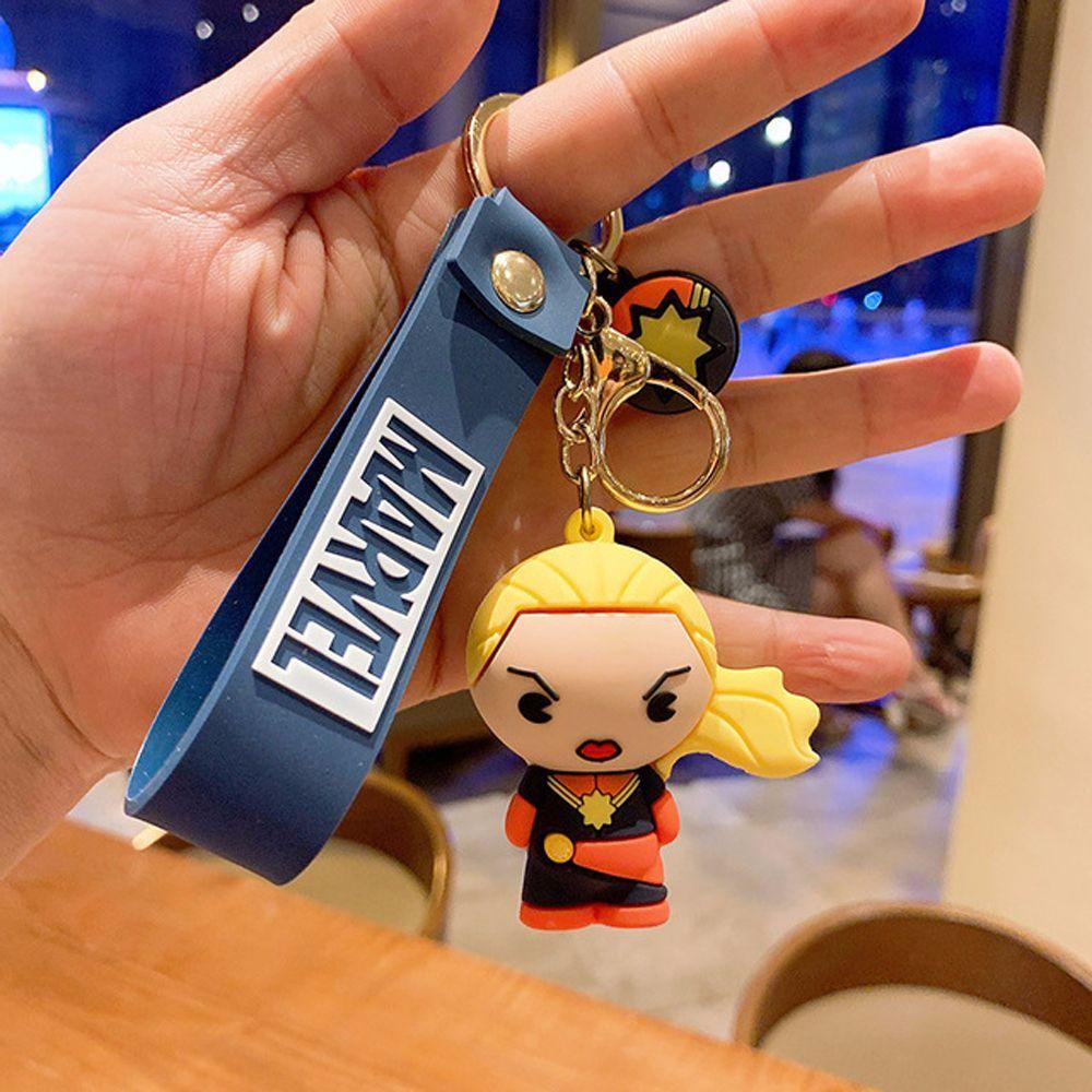 Móc Khóa Hình Nhân Vật Siêu Anh Hùng Marvel