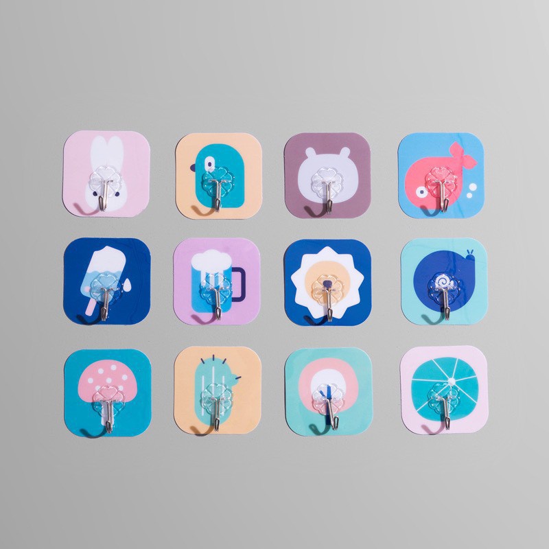 COMBO 10 MÓC DÁN TƯỜNG 3D SIÊU DÍNH, SIÊU CHỊU LỰC 88072 GIAO HÀNG NHANH