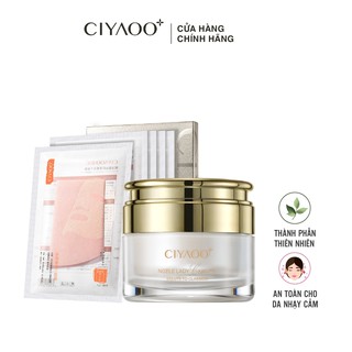 Bộ combo mặt nạ đông khô astaxanthin + kem mặt nhân sâm ciyaoo siêu dưỡng da qx0017 qx0012