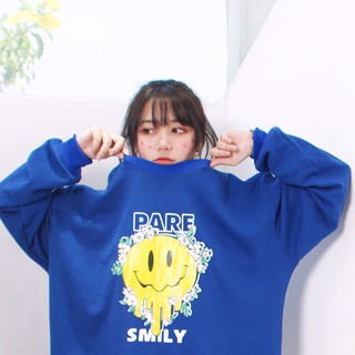 Áo Sweater unisex form rộng PARE®  /SS2021 - EMOTON COLLAGE/ /Basic Smily Sweater ™/