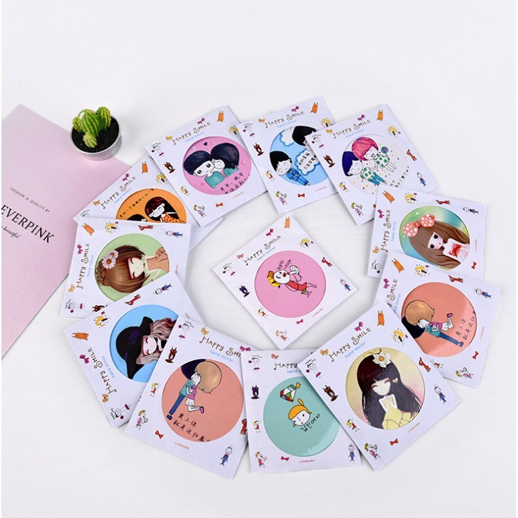 Gương Mini cầm Tay Hàn Quốc - Mẫu Ngẫu Nhiên #7
