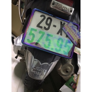 Dán biển số 7 màu