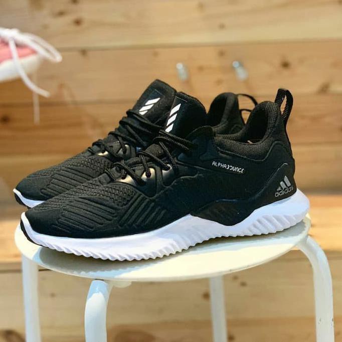 Giày Thể Thao Adidas Alphabounce Beyond Màu Trắng Đen Size 41