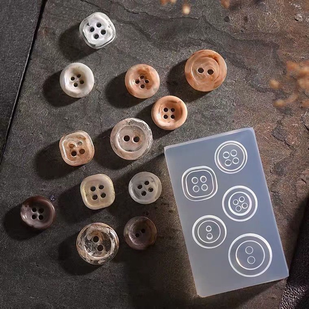 Khuôn Silicone Tự Trang Trí Móng Tay Kiểu Retro