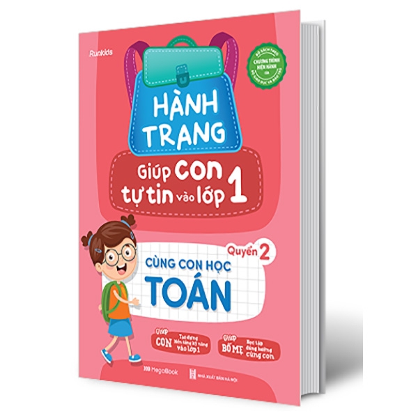 Sách - Hành Trang Giúp Con Tự Tin Vào Lớp 1 - Quyển 2: Cùng Con Học Toán