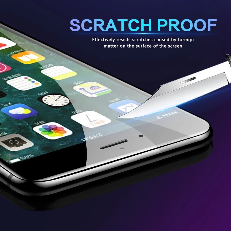 Bộ 3 Kính Cường Lực 99D Bảo Vệ Màn Hình iphone 11 12 13 14 Pro MAX mini 6 6S 7 + 8 plus XR 11 X XS MAX XR Sự Bảo Vệ