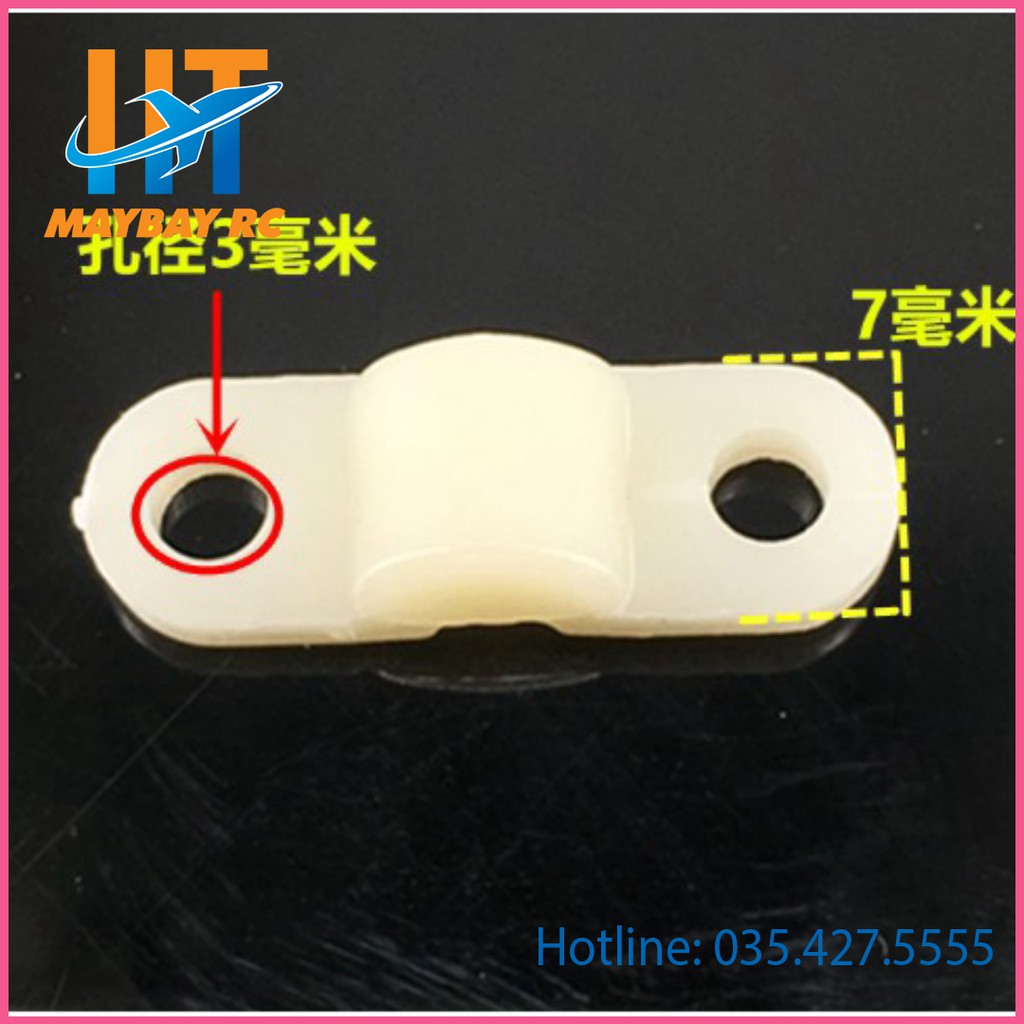 Miếng nhựa giữ càng đáp máy bay điều khiển (combo 6 cái)