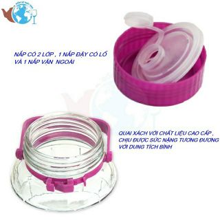 Bình thủy tinh ngâm rượu 5l