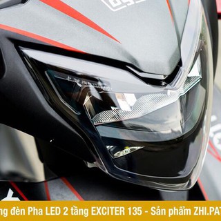 chóa led exciter 135, exciter 150 zhipat yamaha cho xe máy