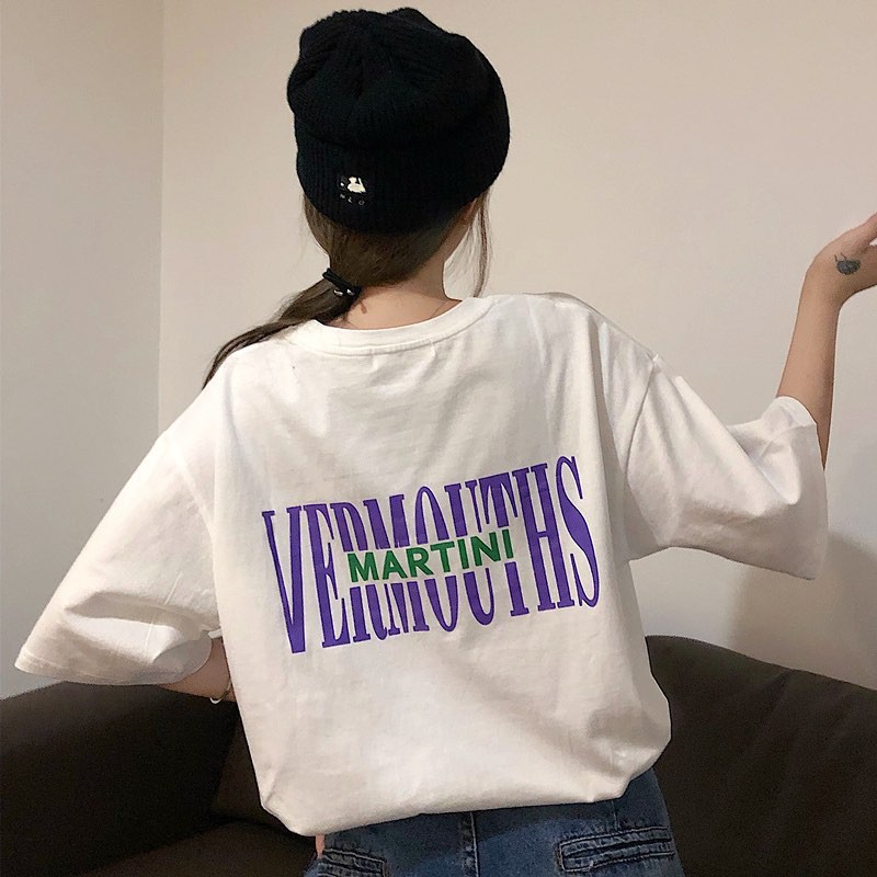 Áo Thun MARTINI hình thật unisex