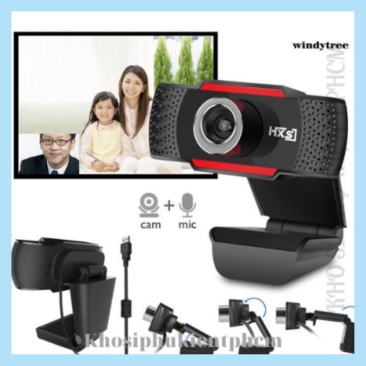 Webcam Máy Tính LaptopLOẠI 1 Livestream Có Mic Full HD PC Gaming | High Solution