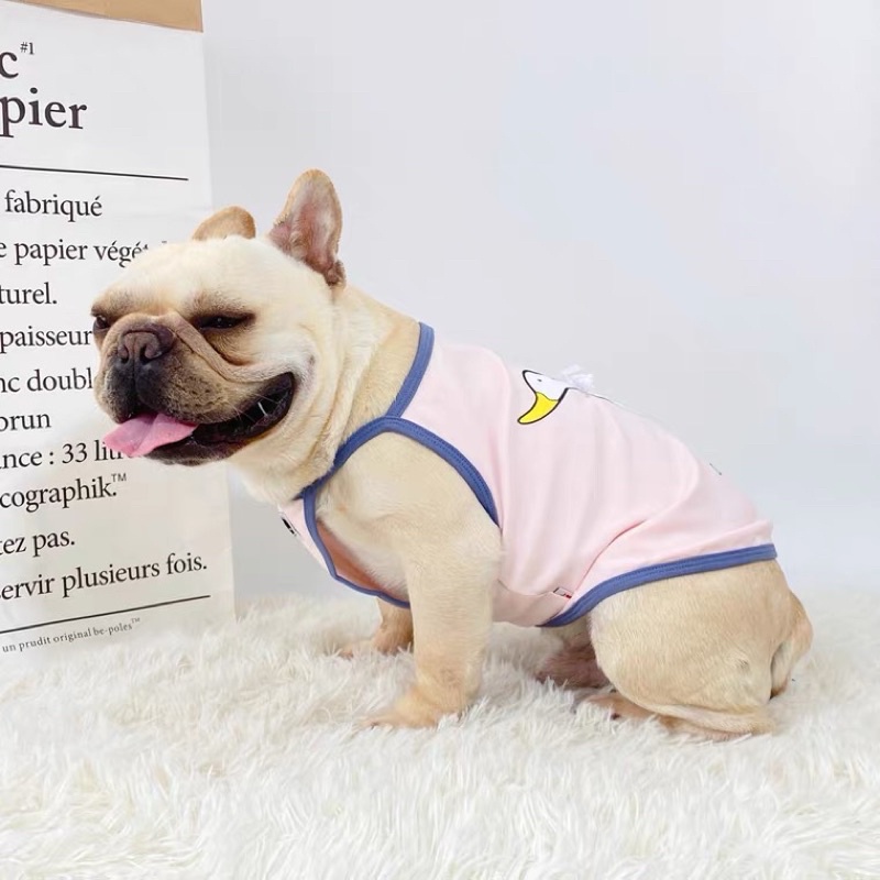 áo ba lổ chú ngỗng thắt nơ ren dành cho chó giống lớn