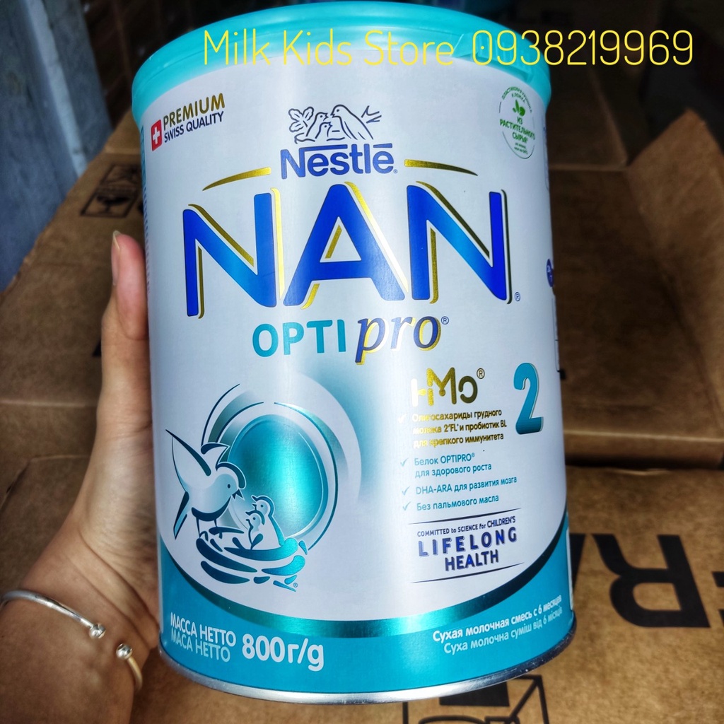 [DATE MỚI] Sữa Nan Nga HMO số 2 800g