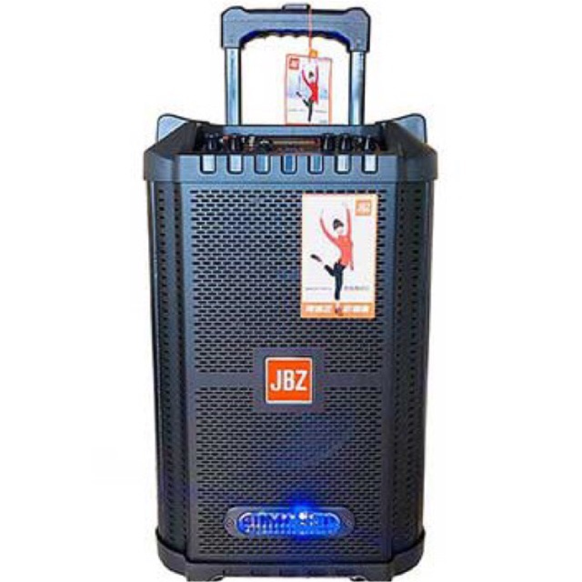  [Freeship toàn quốc từ 50k] Loa kéo mini JBZ JB-0806, loa karaoke 2.2 tấc kèm 2 mic