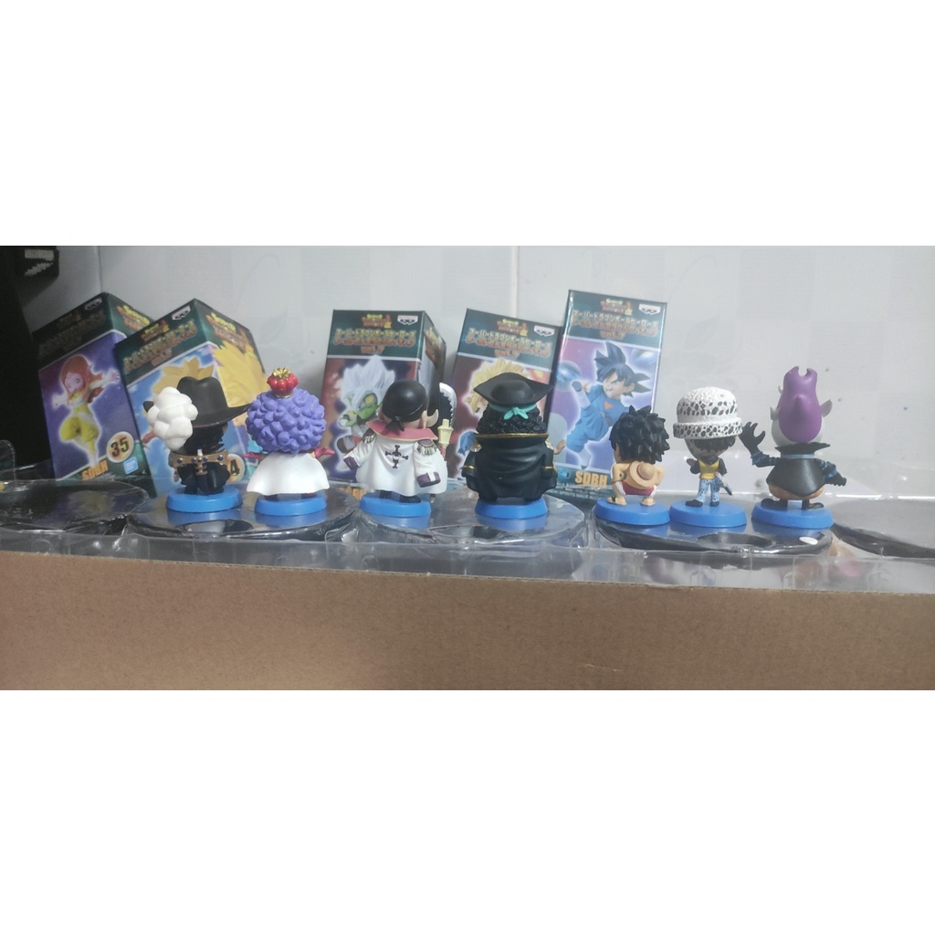 Plex One Piece Râu đen,trắng,Luffy,Emporio ivankov,Mihawk,law,Gekko moria