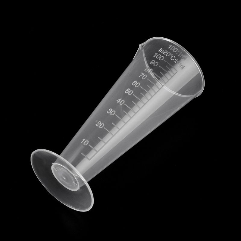Goodx 1pc 100ml Lib Bottle Lab Kitchen Plastic Measure Cup