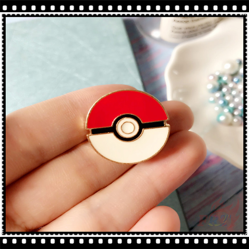 Ghim cài áo họa tiết hoạt hình Pokemon Go series 01 đáng yêu