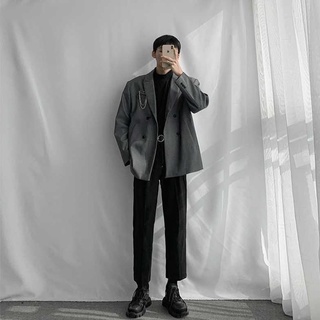 Bộ vest blazer cao cấp hiểu dáng hàn quốc H03