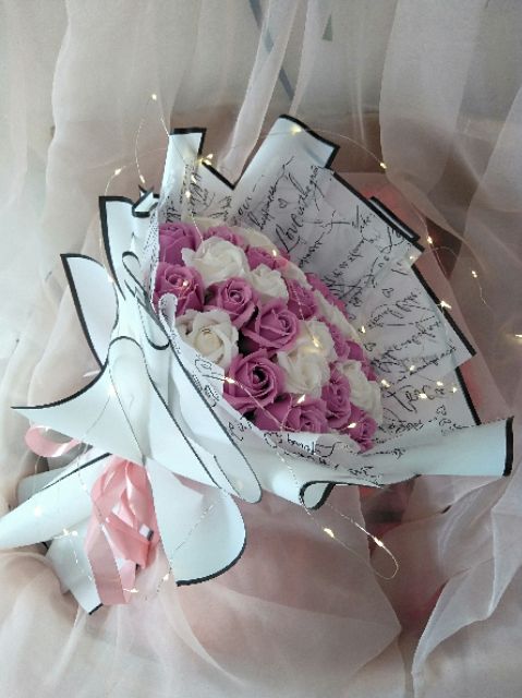 Bó hoa sáp  30 bông