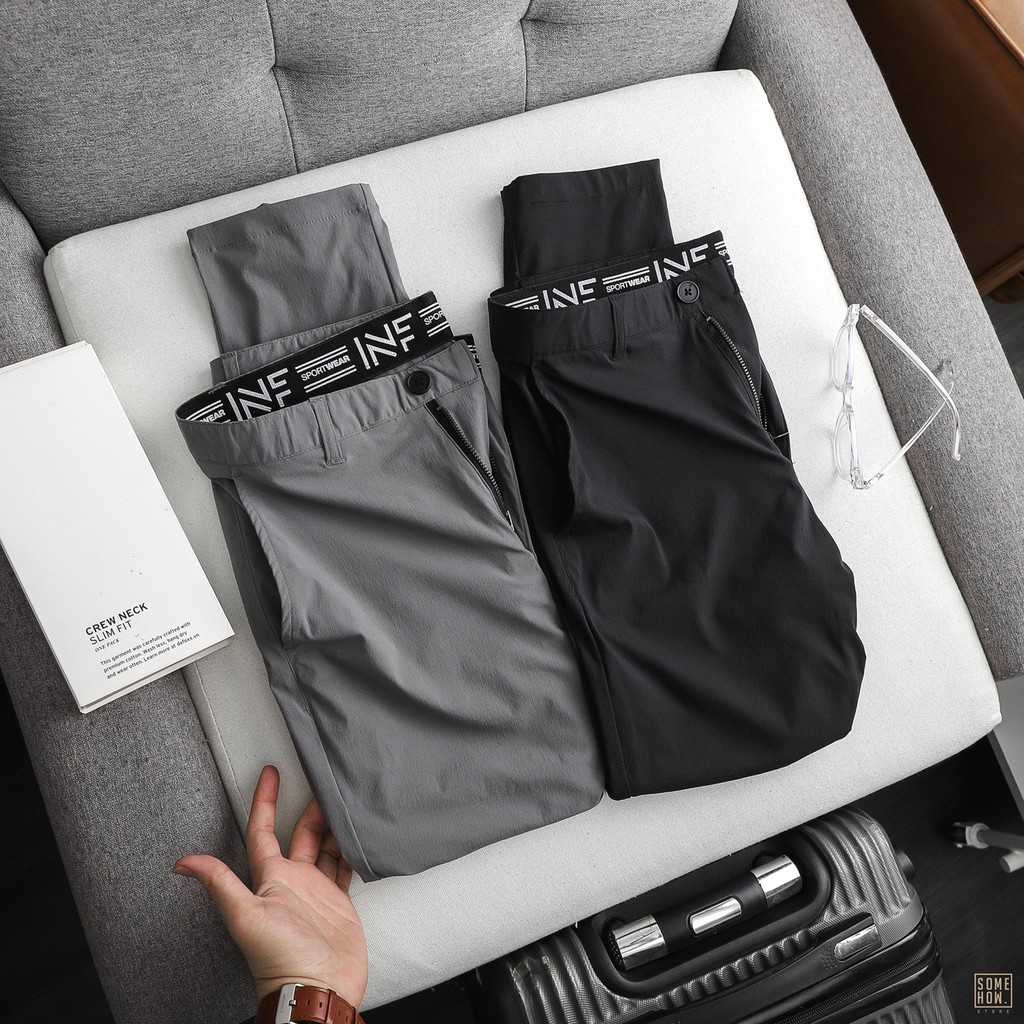 Quần Âu Nam Dáng Ôm Công Sở Quần Tây Nam Golf Tây 2 MàuVải Co Giãn Nhẹ INF  QT001314, SOMEHOW | BigBuy360 - bigbuy360.vn