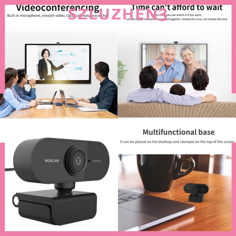 Webcam Hd 1080p Tự Động Lấy Nét Tích Hợp Micro Cho Máy Tính Để Bàn Mới | BigBuy360 - bigbuy360.vn