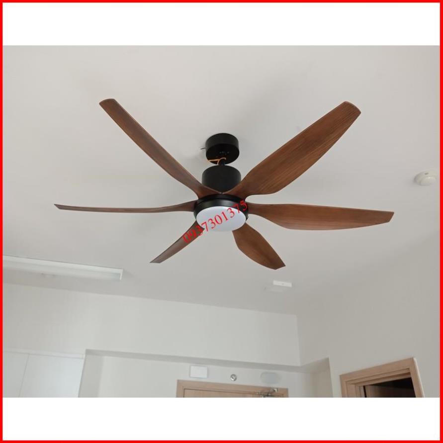 Quạt Trần Đèn Cao Cấp 6 Cánh Điều Khiển Từ Xa 5 Tấc Độ Gió | BigBuy360 - bigbuy360.vn